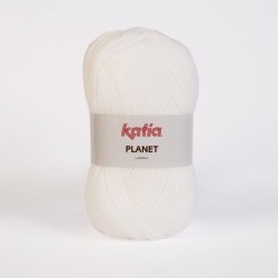 Lanas Katia Planet Blanco 3950