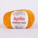 Lanas Katia Merino 100% naranja 13