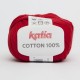 Lanas Katia Cotton 100% rojo 4