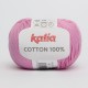 Lanas Katia Cotton 100% rosa 40