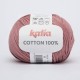 Lanas Katia Cotton 100% naranja salmón 50