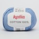 Lanas Katia Cotton 100% azul 35