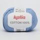 Lanas Katia Cotton 100% azul 35