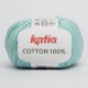 Lanas Katia Cotton 100% verde blanquecino 34