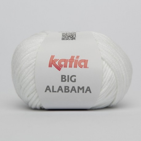 Lanas Katia Big Alabama blanco 1