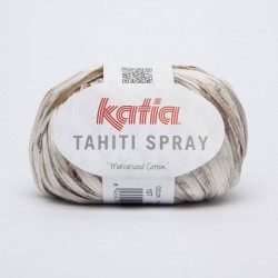 Lanas Katia Tahití Spray beige claro beige 107