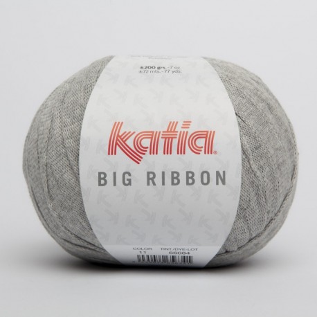 Lanas Katia Big Ribbon gris 11