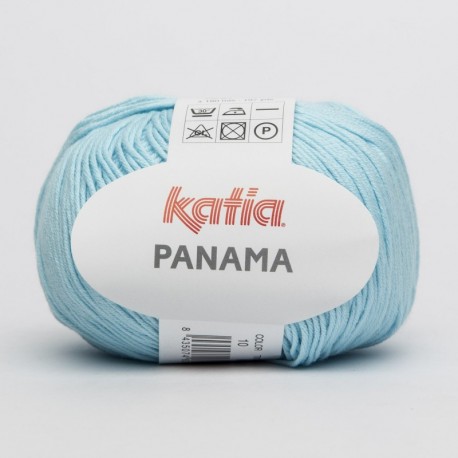 Lanas Katia Panama azul muy claro azul 10