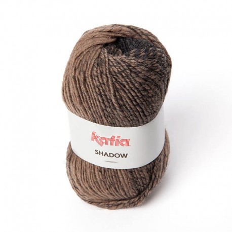 Lanas Katia Shadow camel gris-antracita 53