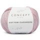 Lanas Katia Cotton Cashmere malva claro 64