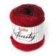 Lanas Katia Infinity negro-rojo 108