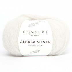 Lanas Katia Alpaca Silver Crudo-Plata 250