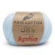 Lanas Katia Fair Cotton Celeste claro 8