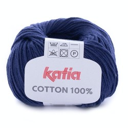 Lanas Katia Cotton 100% gris piedra 10